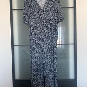 Universal Thread Navy Floral Romper